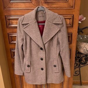 Calvin Klein Women's Classic Gray Pea Coat